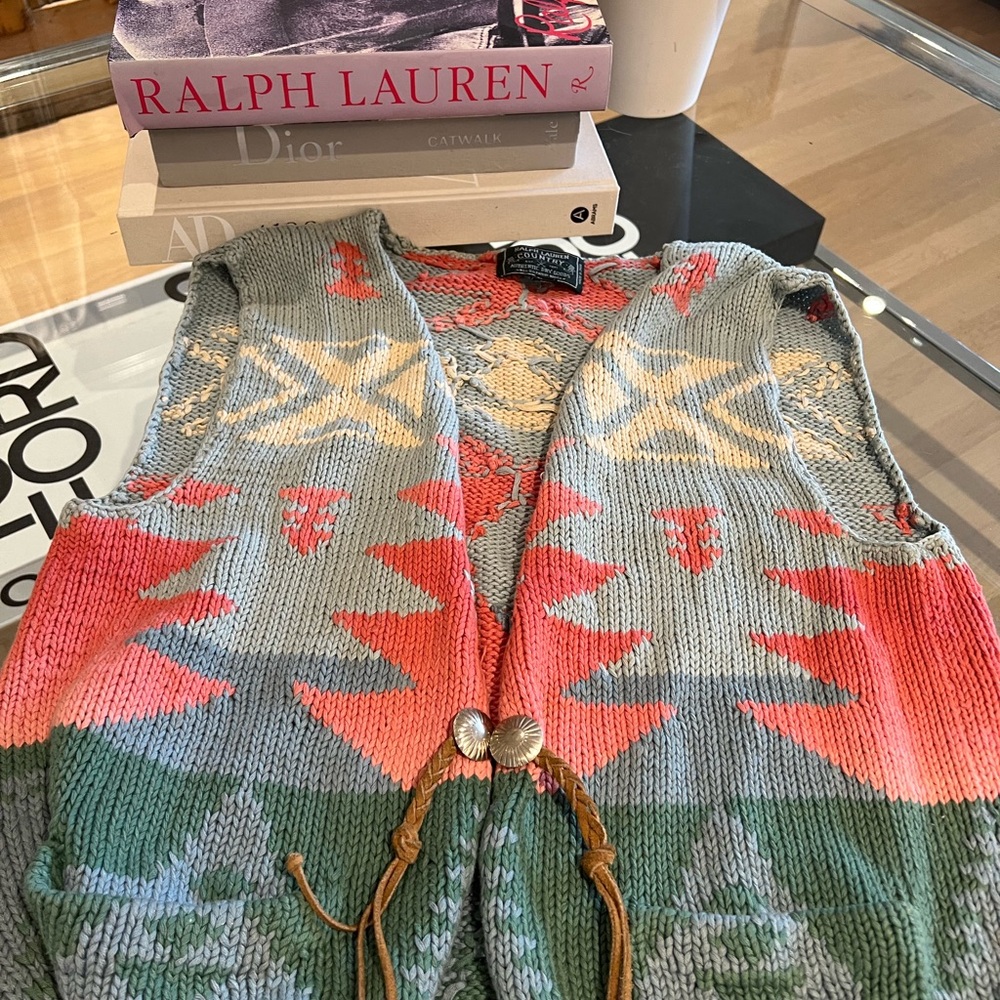 Ralph Lauren Polo Country RRL ‘89 Handknit Vest